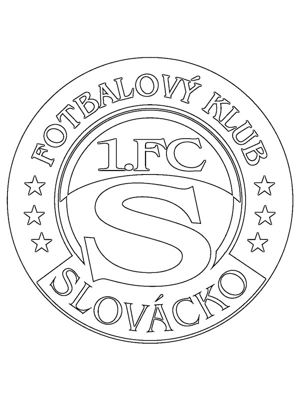 1. FC Slovácko Ausmalbild