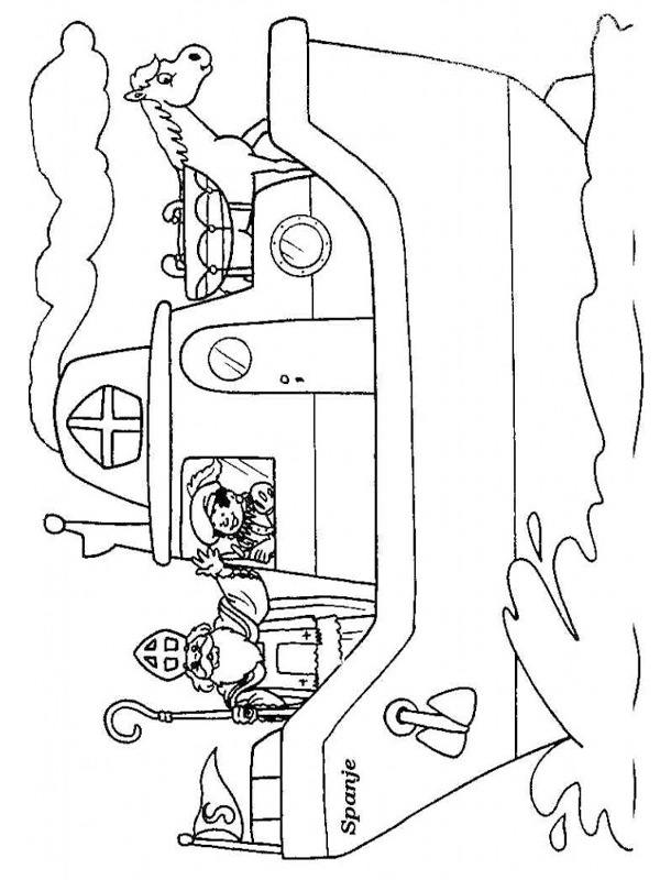 Paketboot Ausmalbild Paketboot Ausmalbild