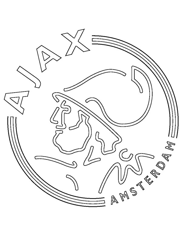 Ajax Ausmalbild