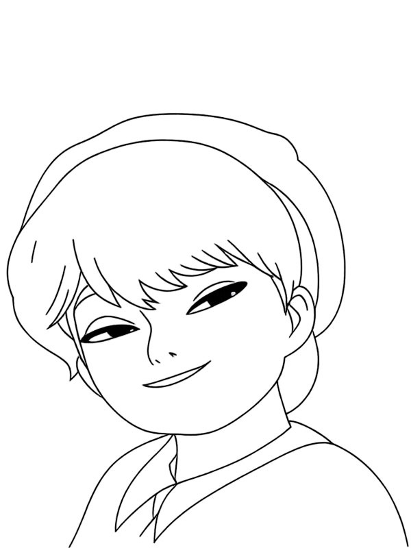 Baby Saja Kpop Demon Hunters Ausmalbild Baby Saja Kpop Demon Hunters Ausmalbild
