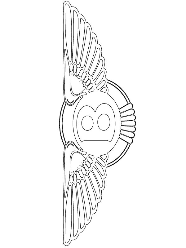 Bentley logo Ausmalbild