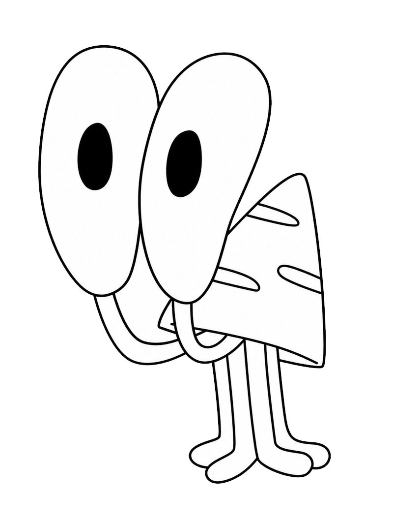 Bernie (Zig und Sharko) Ausmalbild Bernie (Zig und Sharko) Ausmalbild