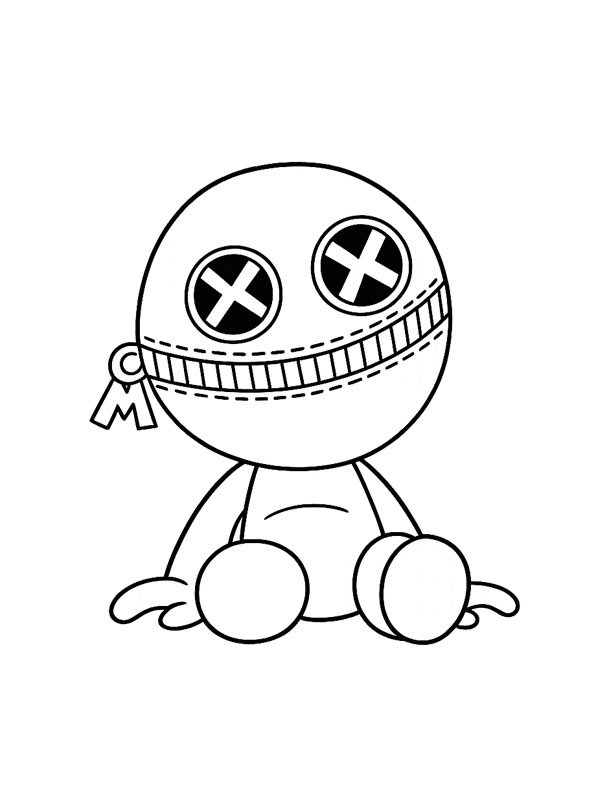 Blanky Blankz (Poppy Playtime) Ausmalbild