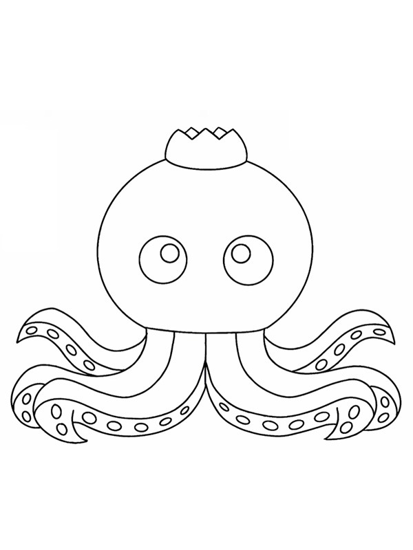 Blueberrinni Octopussini Ausmalbild Blueberrinni Octopussini Ausmalbild