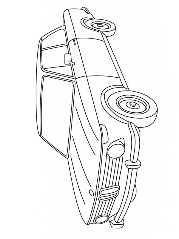 BMW 2002 Ausmalbild BMW 2002 Ausmalbild