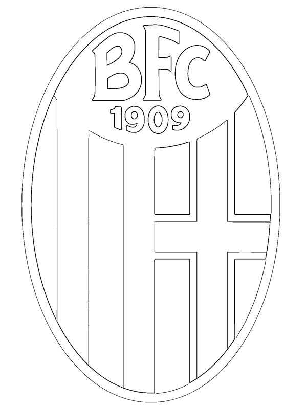 FC Bologna Ausmalbild