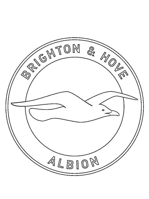 Brighton & Hove Albion Ausmalbild