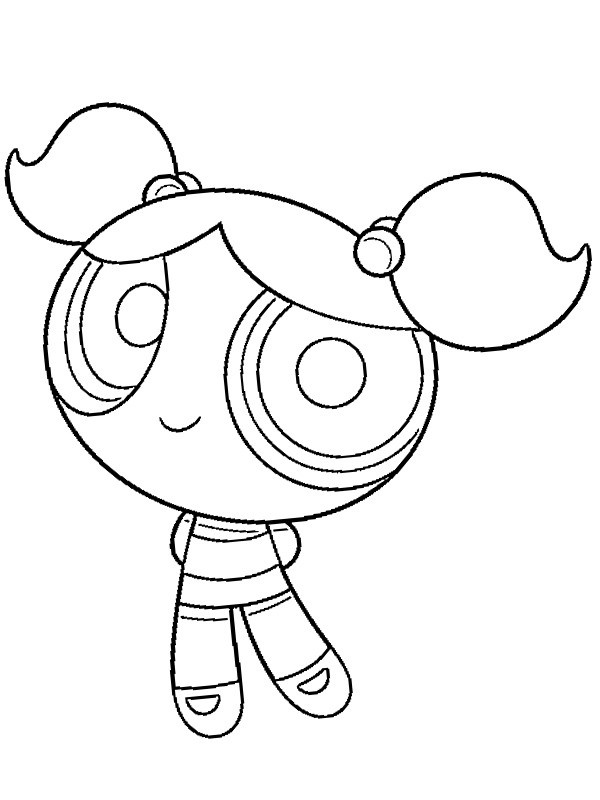 Bubbles (Powerpuff girls) Ausmalbild