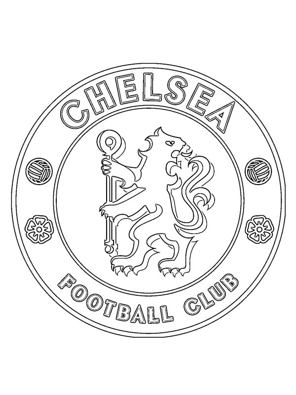 FC Chelsea Ausmalbild