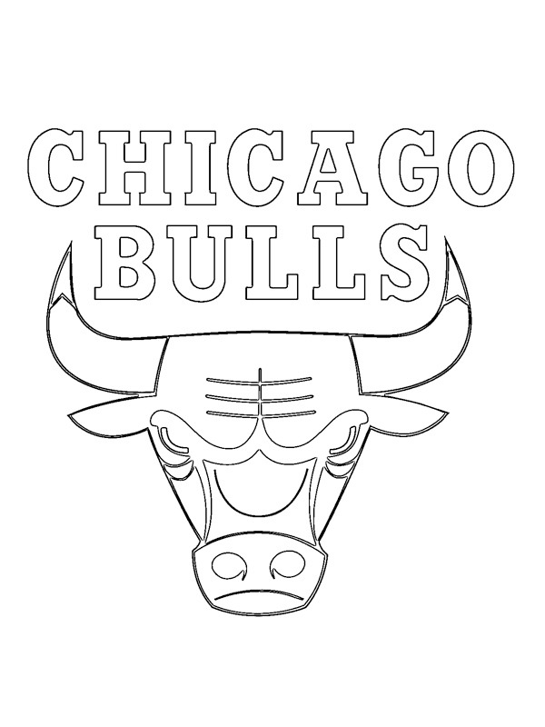 Chicago Bulls Ausmalbild