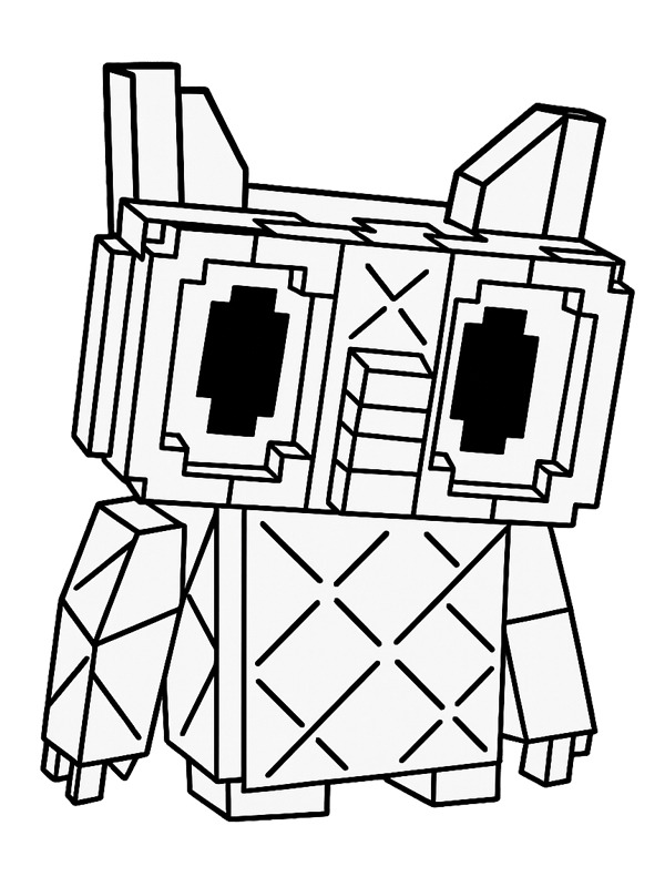 Cooked Owl Ausmalbild Cooked Owl Ausmalbild