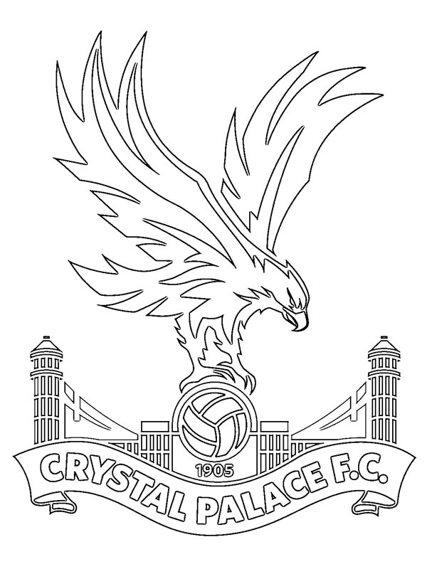 Crystal Palace Ausmalbild
