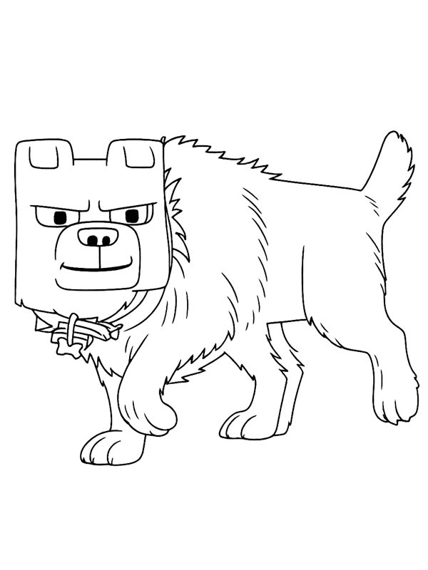 Dennis Minecraft Ausmalbild Dennis Minecraft Ausmalbild