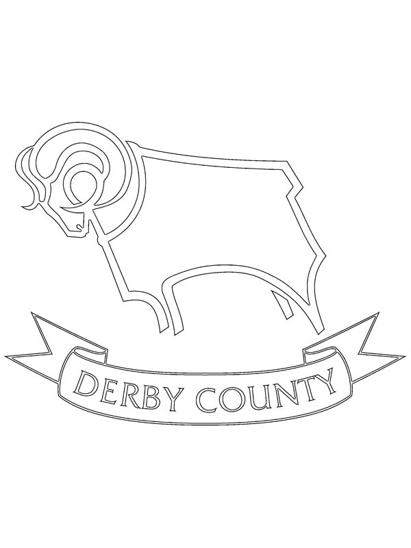 Derby County Ausmalbild Derby County Ausmalbild