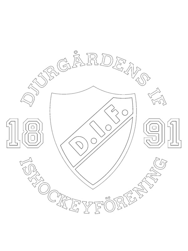 Djurgårdens IF Ausmalbild