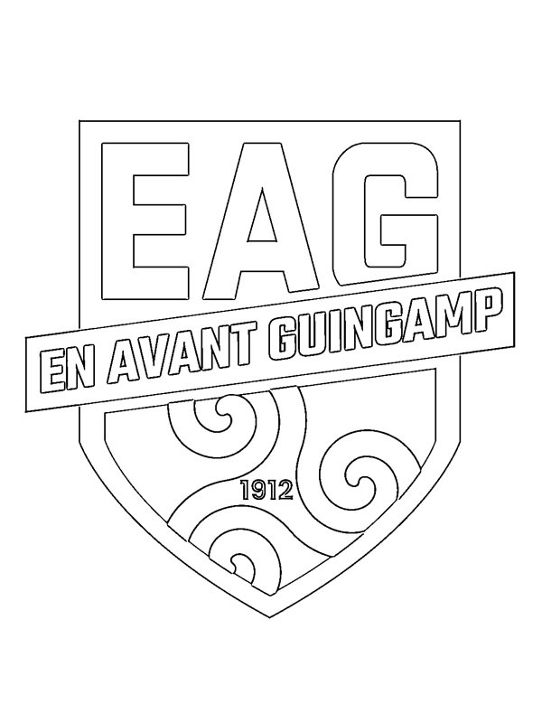 EA Guingamp Ausmalbild