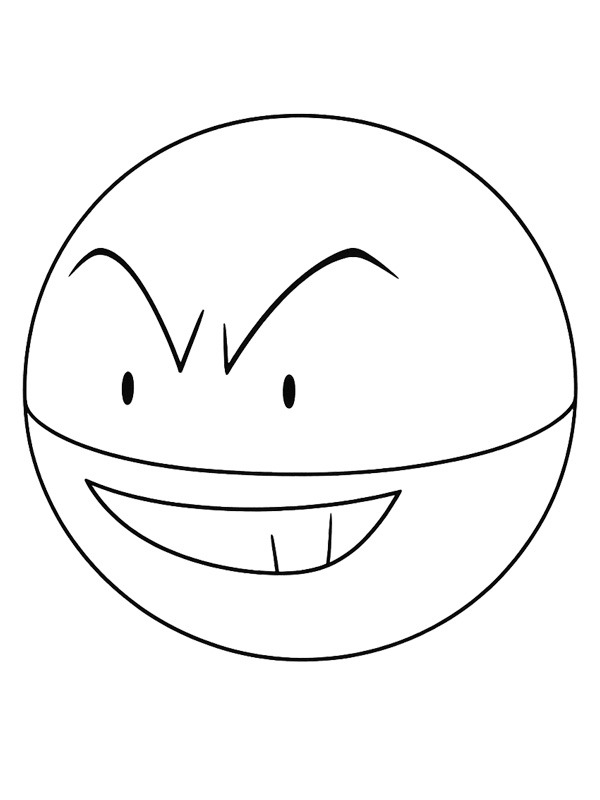 Lektrobal (Pokémon) Ausmalbild Lektrobal (Pokémon) Ausmalbild