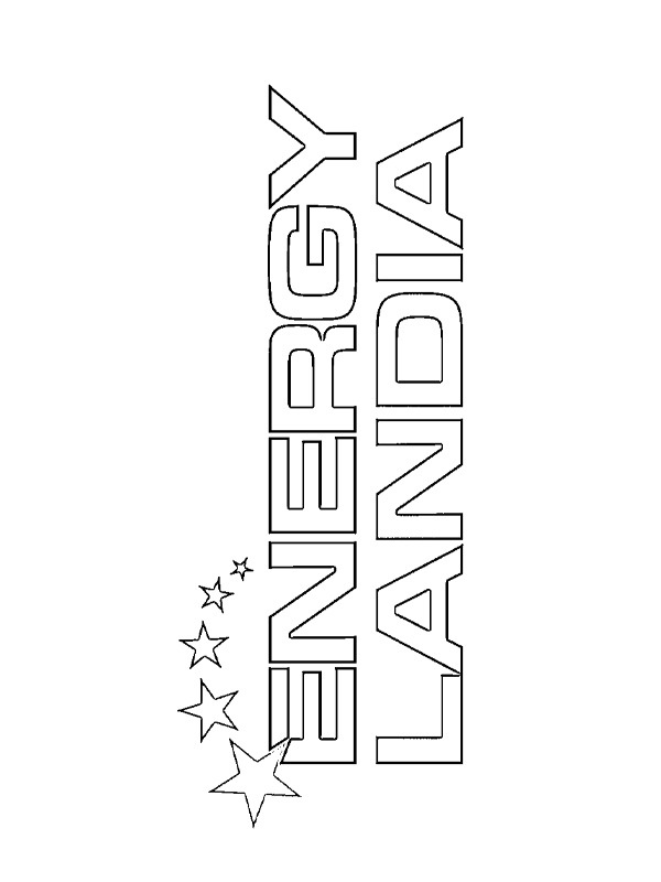 Eenergylandia logo Ausmalbild