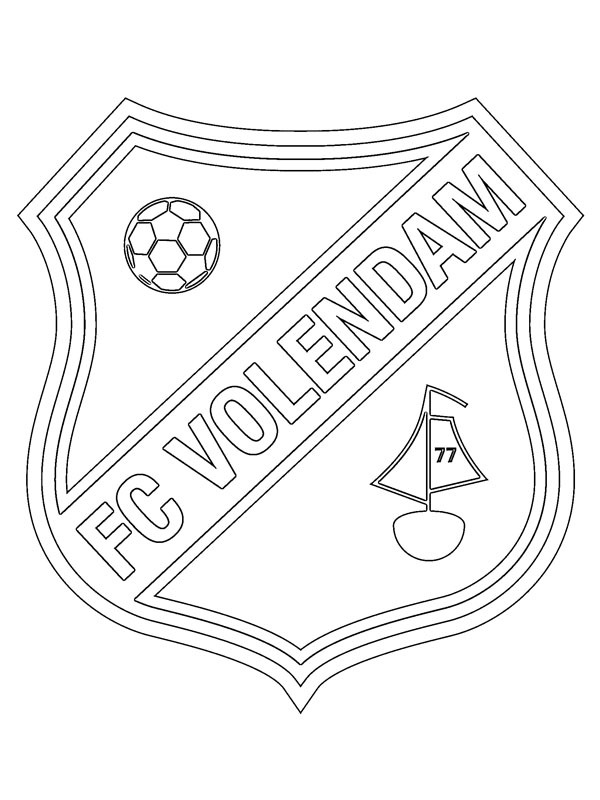 FC Volendam Ausmalbild