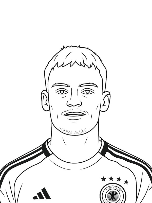 Florian Wirtz Ausmalbild Florian Wirtz Ausmalbild