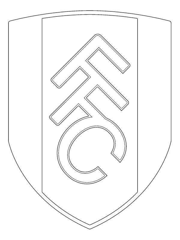 Fulham FC Ausmalbild