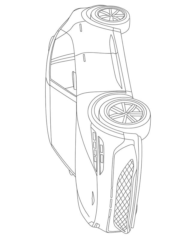 Genesis GV60 Magma Ausmalbild Genesis GV60 Magma Ausmalbild