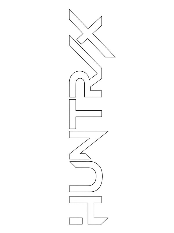 Huntrix logo Ausmalbild Huntrix logo Ausmalbild