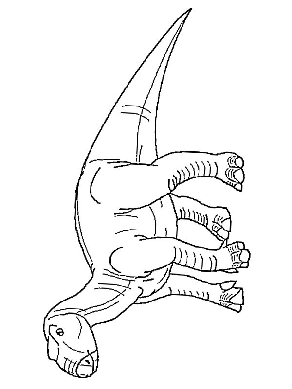 Iguanodon Ausmalbild