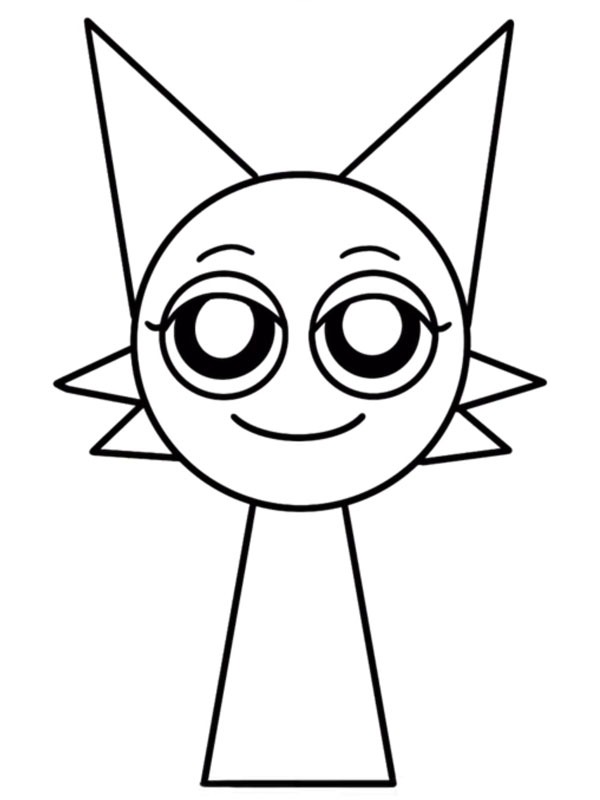 Incredibox sprunki Wenda Ausmalbild Incredibox sprunki Wenda Ausmalbild