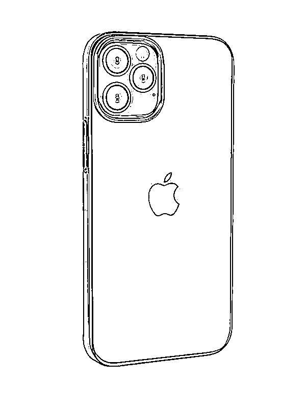 Apple iPhone 12 Ausmalbild