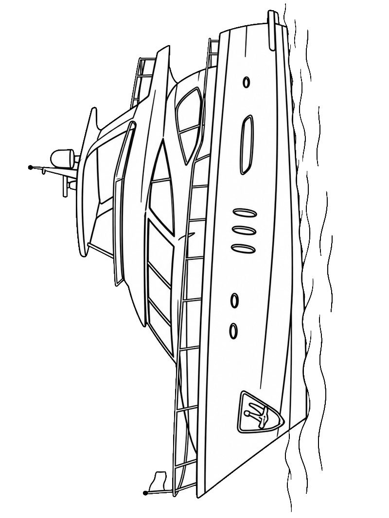 Yacht Ausmalbild Yacht Ausmalbild