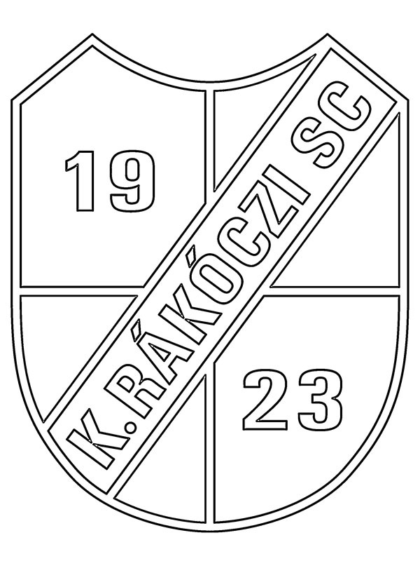 Kaposvári Rákóczi FC Ausmalbild