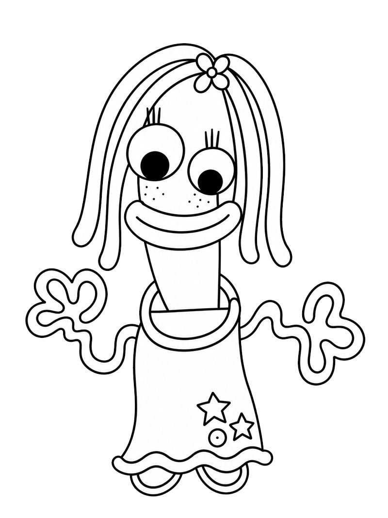 Karen Beverly (Toy Story) Ausmalbild Karen Beverly (Toy Story) Ausmalbild