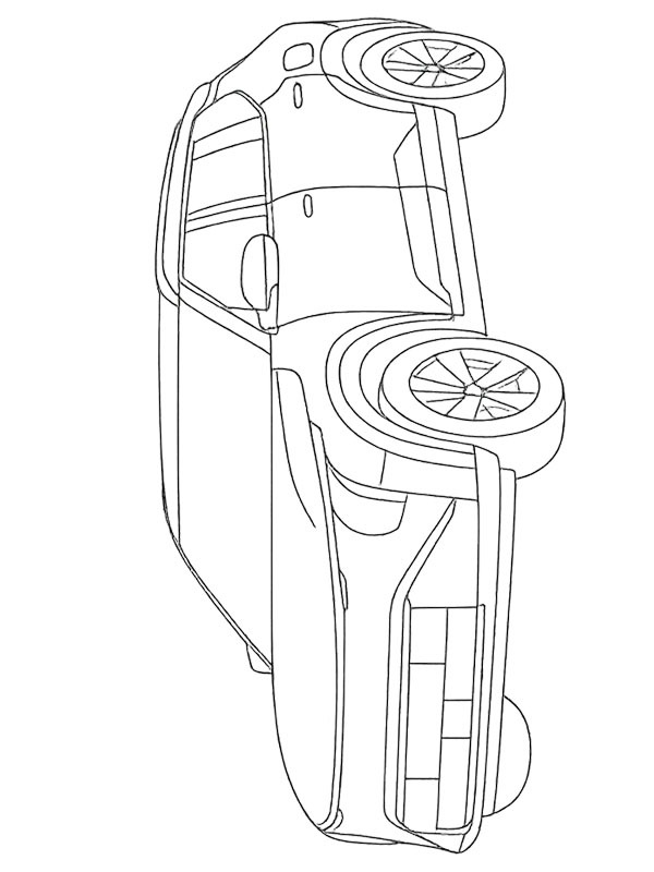 Kia EV3 Ausmalbild Kia EV3 Ausmalbild