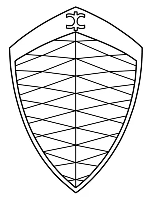 Koenigsegg logo Ausmalbild Koenigsegg logo Ausmalbild