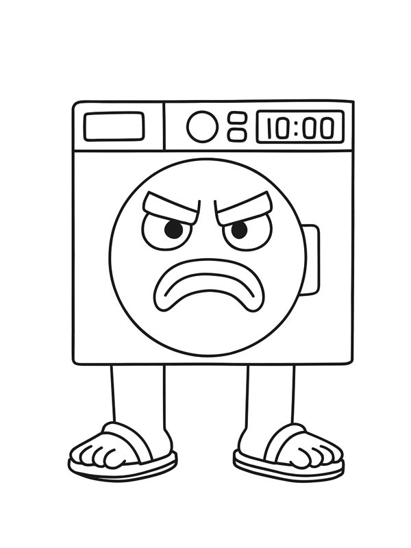 Lavadorito Spinito Ausmalbild Lavadorito Spinito Ausmalbild