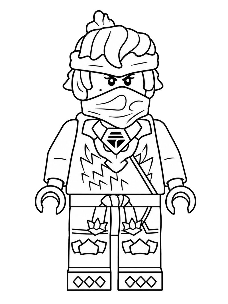 Lego ninjago nya Ausmalbild