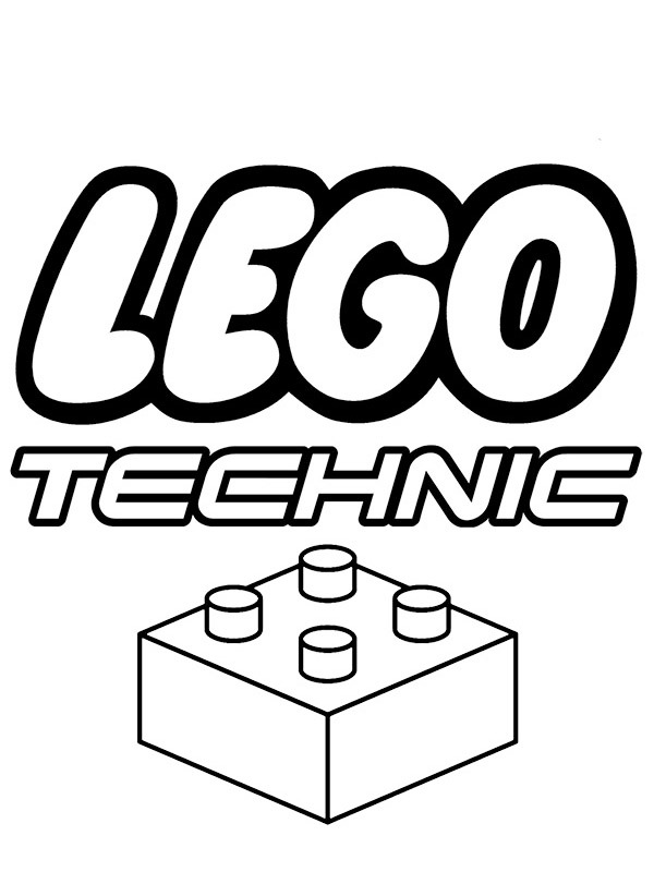 Lego Technic Ausmalbild