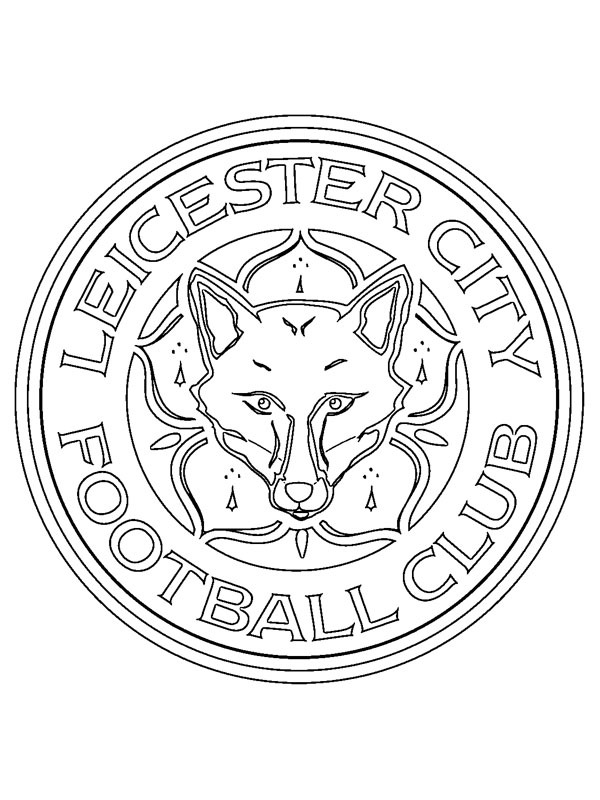 Leicester City Ausmalbild