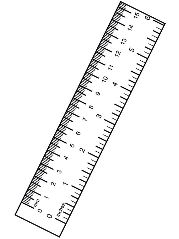 Lineal Ausmalbild Lineal Ausmalbild