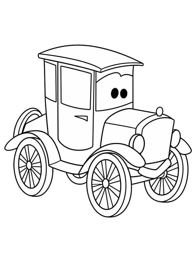 Lizzie (Cars) Ausmalbild Lizzie (Cars) Ausmalbild