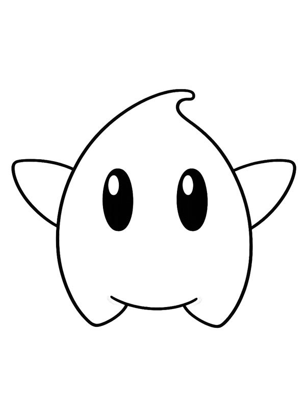 Luma (Super Mario Galaxy) Ausmalbild