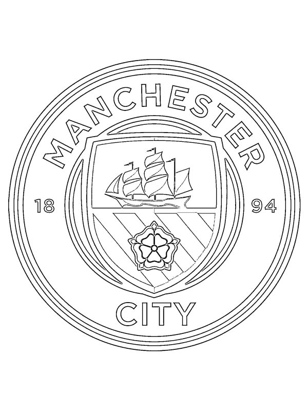 Manchester City Ausmalbild