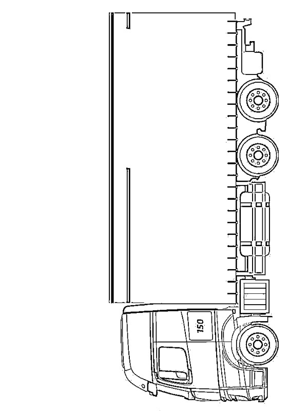 Ausmalbilder Mercedes Benz Lkw Besteausmalbilder De