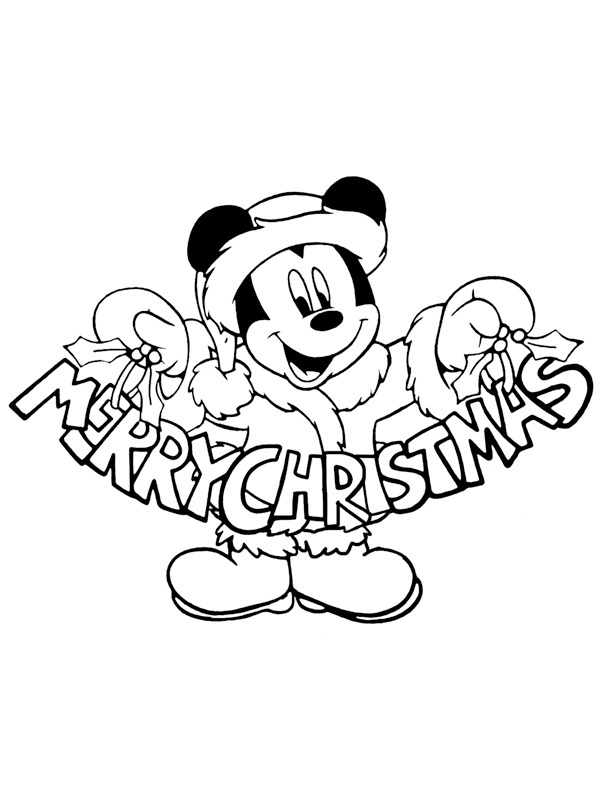 Ausmalbilder Merry Christmas Micky Maus Besteausmalbilder De Mickey mouse coloring pages moldes siluetas. ausmalbilder merry christmas micky maus