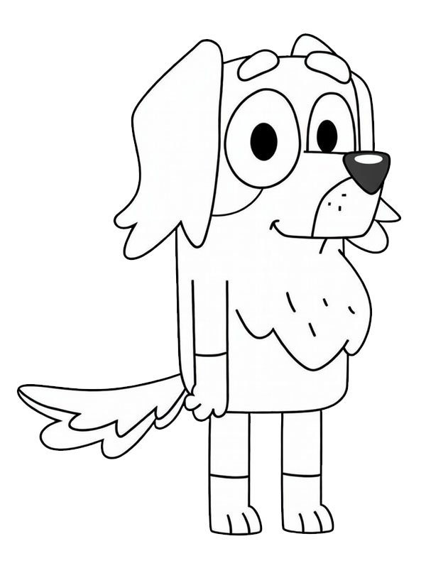 Frau Retriever Ausmalbild Frau Retriever Ausmalbild