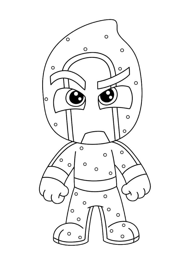 Nachtninja (PJ Masks) Ausmalbild