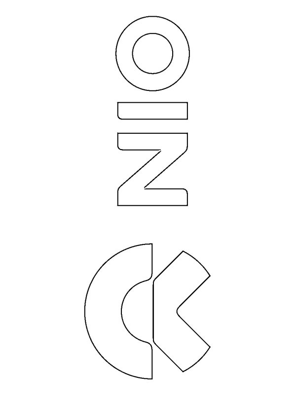 NIO logo Ausmalbild NIO logo Ausmalbild
