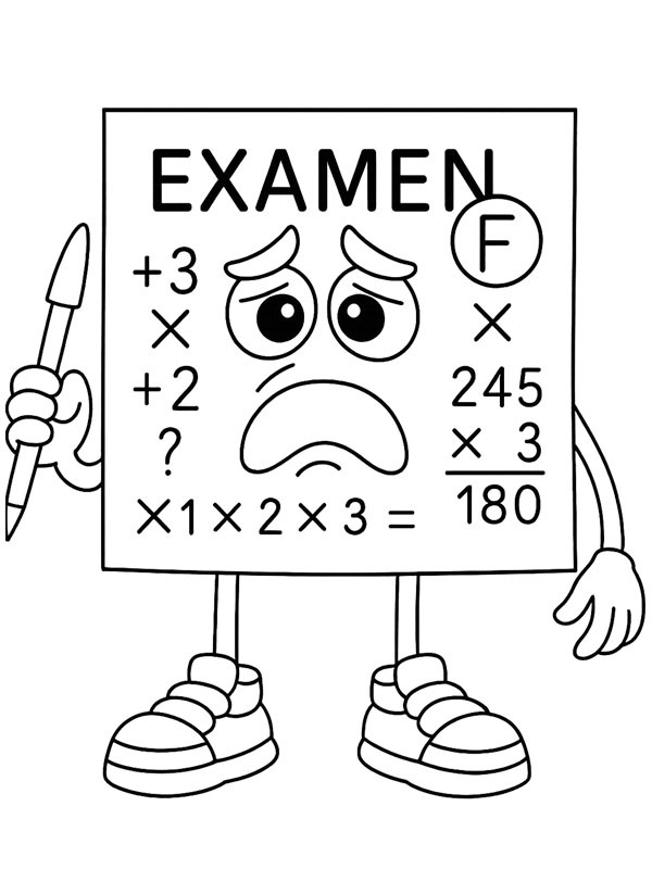 Noo My Examen Ausmalbild