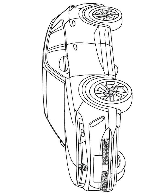 Opel Grandland Ausmalbild Opel Grandland Ausmalbild